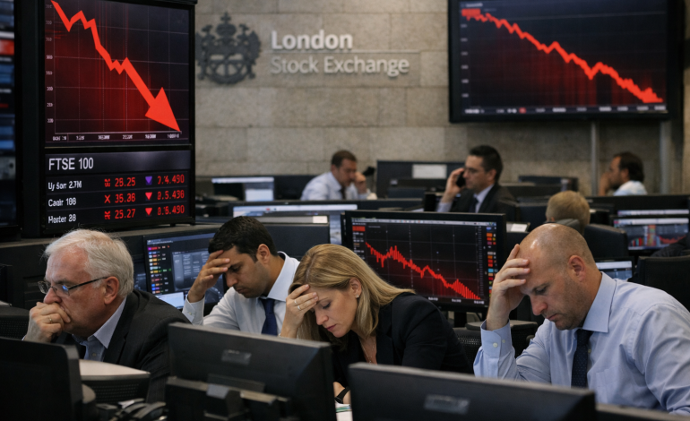 Top shares dragging the FTSE 250 Index as it drops into a correction