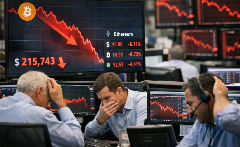 Crypto market crash today: Here’s why altcoins and BTC are going down