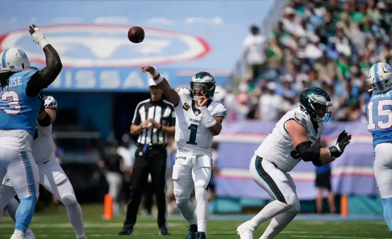 Eagles - Titans Stock Market: Jalen Hurts, Eagles Escape Nashville's Heat With QB Play
