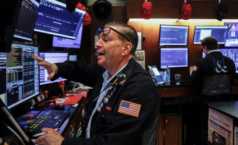 Stock futures slip after winning week on Wall Street: Live updates