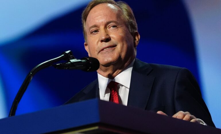 Exclusive: Ken Paxton donations tied to Chinese real estate investment firm
