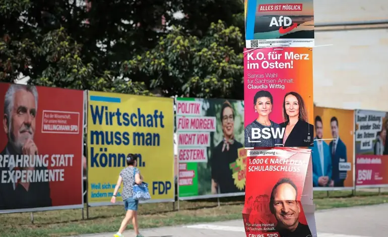 Anti-migrant AfD seeks to break Germany’s political ‘firewall’ in historic state election