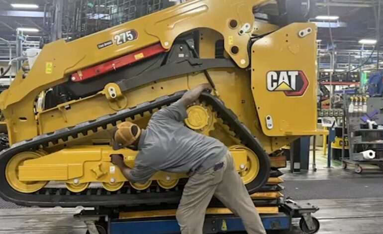 Caterpillar plans $1 billion investment in manufacturing facility in Sanford, North Carolina