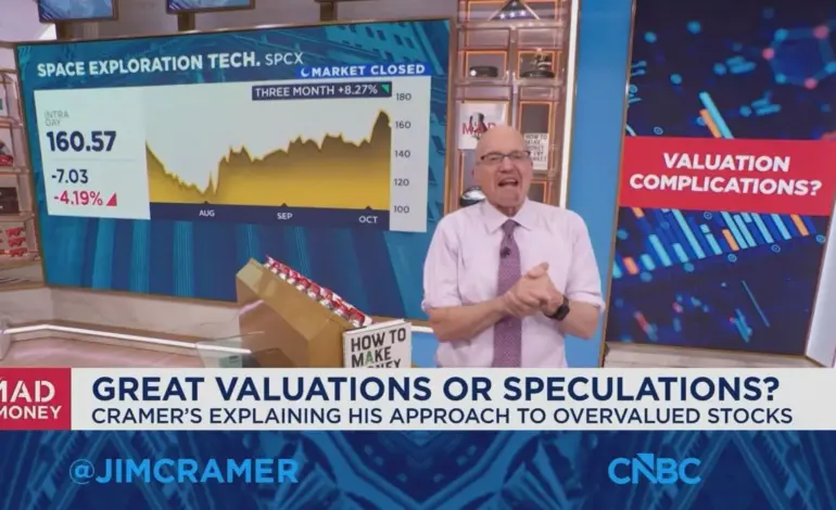 Cramer Weighs Innovation Against Valuation in Latest SpaceX Take